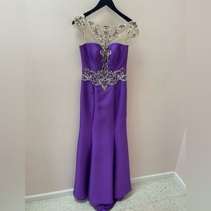 Formal Purple Dress Size 6